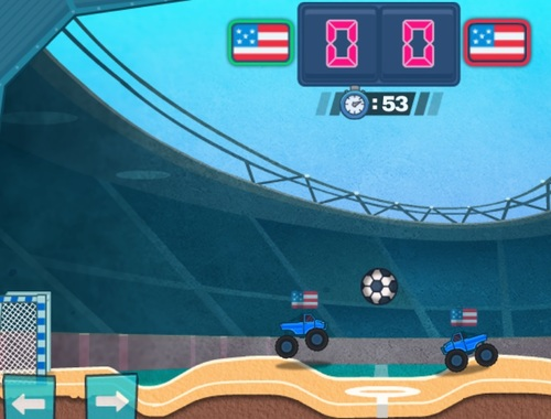 ฟุตบอลรถบรรทุกเทอร์โบ  เกมออนไลน์