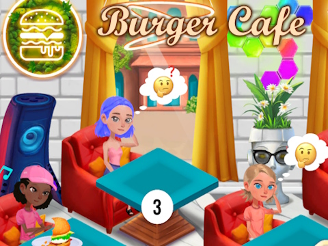 เบอร์เกอร์คาเฟ่  เกมออนไลน์