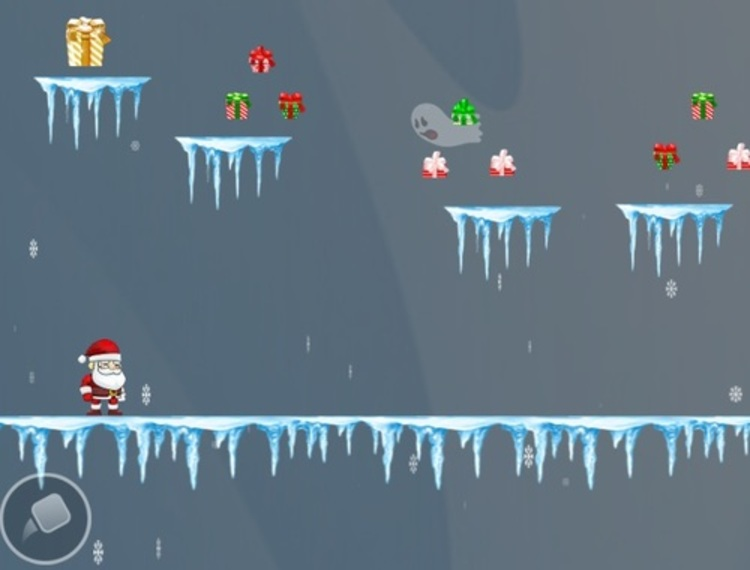 ของขวัญคริสต์มาสของซานต้า  เกมออนไลน์