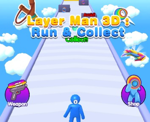 เลเยอร์แมน 3d Run Collect  เกมออนไลน์