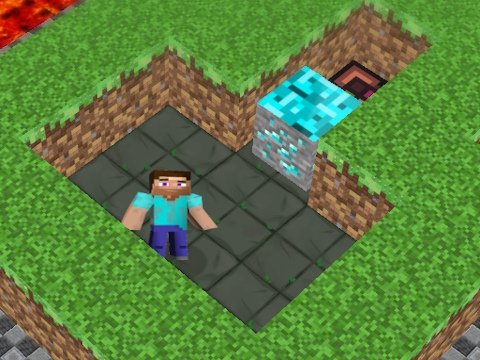 MineBlocks เขาวงกต 3 มิติ  เกมออนไลน์