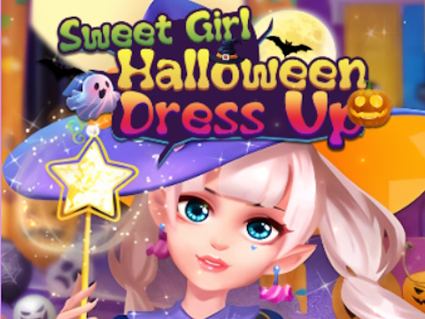 สาวหวานแต่งตัวฮาโลวีน  เกมออนไลน์