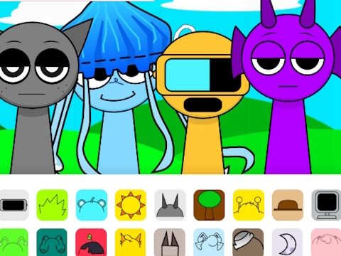 Sprunki พร้อม OC  เกมออนไลน์