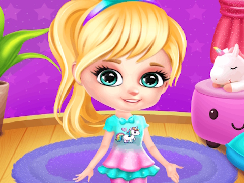 สาวสวยเสมือนการดูแล  เกมออนไลน์