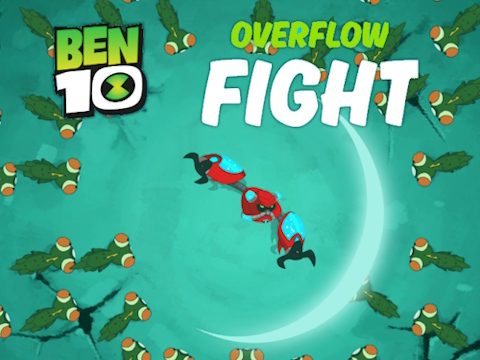 Ben 10 การต่อสู้ล้น  เกมออนไลน์