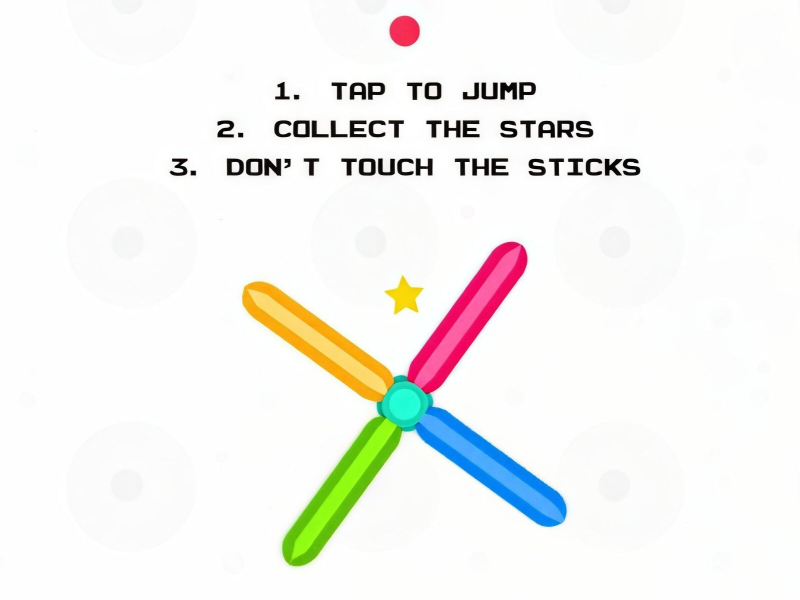กระโดดลูกบอลสีแดง  เกมออนไลน์