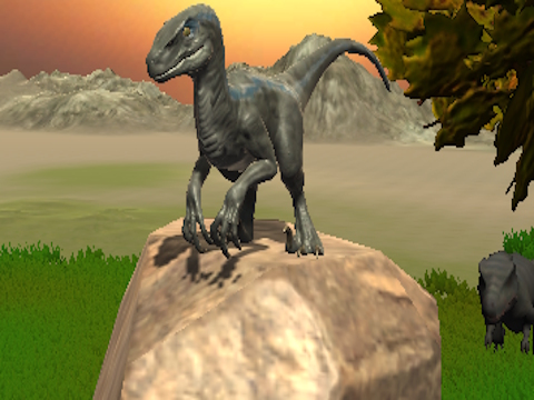 การโจมตีเมือง Dino Simulator  เกมออนไลน์