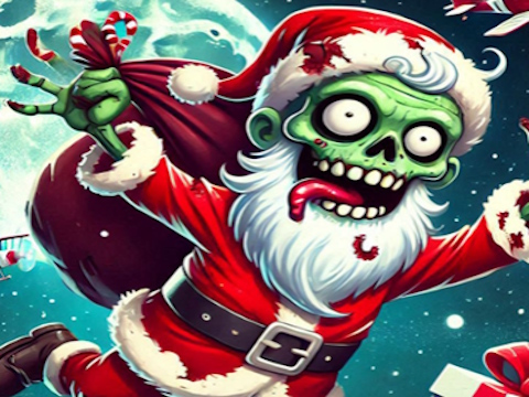 เกม Flappy Zombie Santa Christmas  เกมออนไลน์
