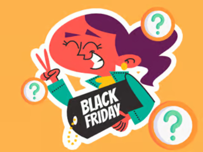 แบบทดสอบสำหรับเด็ก: เรื่องไม่สำคัญในวัน Black Friday  เกมออนไลน์
