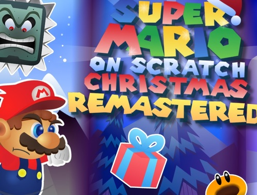 ซูเปอร์มาริโอใน Scratch Christmas Remastered  เกมออนไลน์