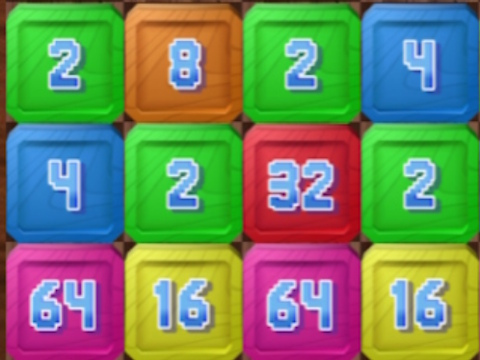 2048: บล็อกไม้  เกมออนไลน์