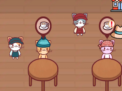 ร้านกาแฟแมว  เกมออนไลน์
