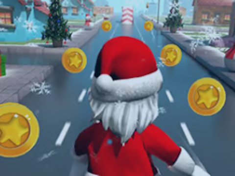 ซานต้า Roblox วิ่ง  เกมออนไลน์