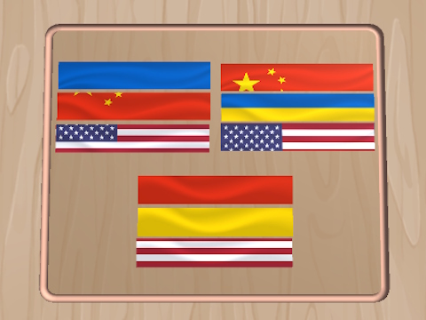 Flag Puzzle Jam: รวบรวมธง  เกมออนไลน์