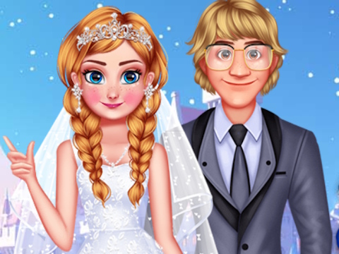 ความสุขในงานแต่งงานของ Frozen Sisters  เกมออนไลน์