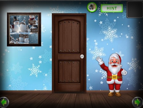 หลบหนีห้องคริสต์มาส Amgel 10  เกมออนไลน์
