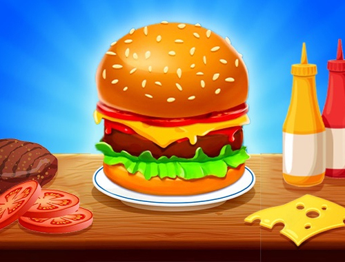 เบอร์เกอร์คาเฟ่  เกมออนไลน์