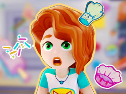 Jigsaw Puzzle: LEGO Friends Kitchen ปริศนา: เลโก้ кухня с друзьями  เกมออนไลน์