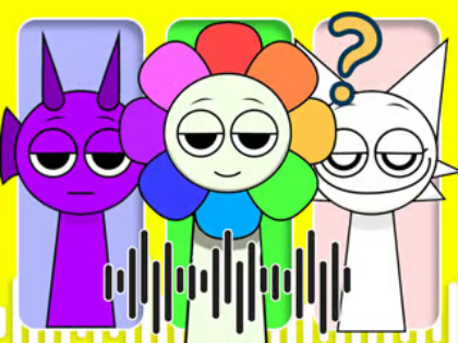แบบทดสอบสำหรับเด็ก: Srunki Incredibox Voice Riddle  เกมออนไลน์