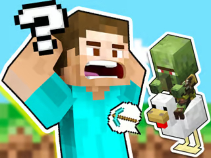 แบบทดสอบสำหรับเด็ก: เดาเสียง Minecraft  เกมออนไลน์