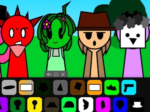 แตกหน่อ (Sprunki AU)  เกมออนไลน์