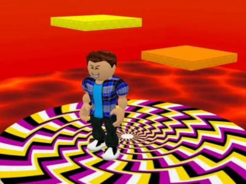 Roblox: ปาร์กัวร์ลาวา  เกมออนไลน์