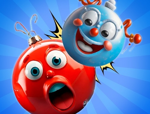 รวมของเล่นปีใหม่ลูกบอลในรูปแบบ 3 มิติ!  เกมออนไลน์
