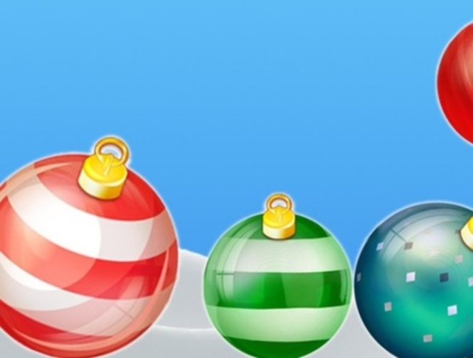 Puzzles Balls ผสานปีใหม่!  เกมออนไลน์