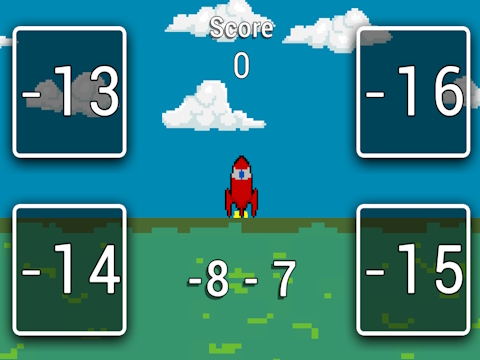 คณิตศาสตร์จรวด  เกมออนไลน์
