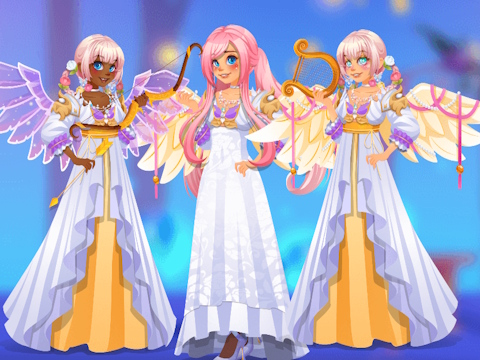 Girly Angelic เอเธอเรียล  เกมออนไลน์