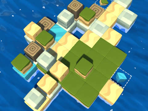 Cube Island: ASMR ผ่อนคลายปริศนา  เกมออนไลน์