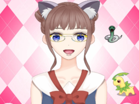 เกมส์แต่งตัวสาวอนิเมะสุดน่ารัก  เกมออนไลน์