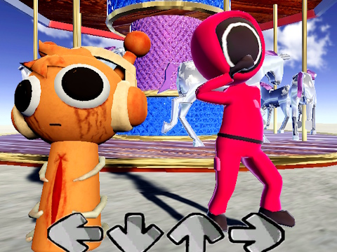 เกมปลาหมึก Srunki FNF Battle  เกมออนไลน์