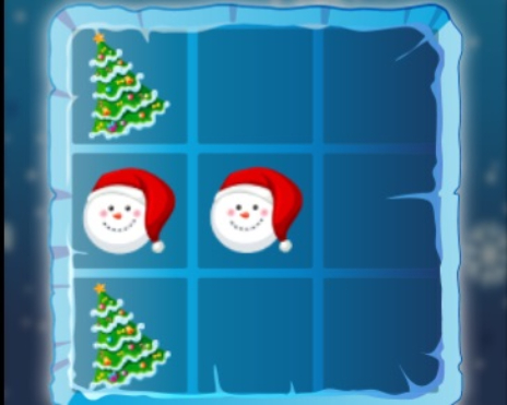 คริสมาสต์ Tic Tac Toe  เกมออนไลน์
