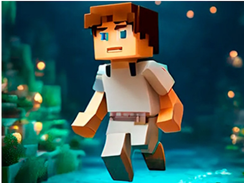 นูบิค ปาร์กัวร์ในถ้ำ!  เกมออนไลน์