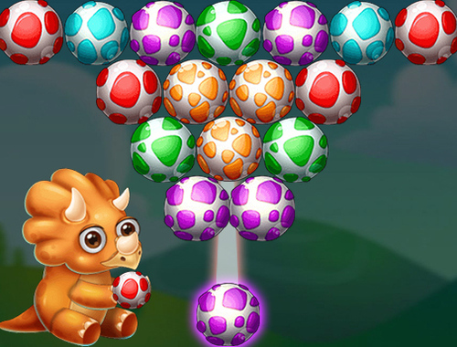 ไดโนยิงไข่  เกมออนไลน์
