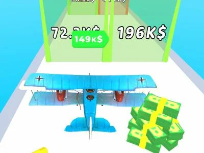 สร้างเครื่องบินและบิน 3D!  เกมออนไลน์