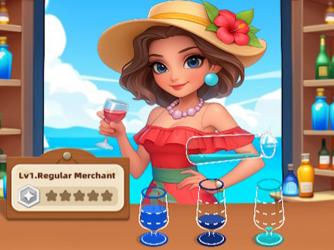 เครื่องดื่มมิกซ์  เกมออนไลน์