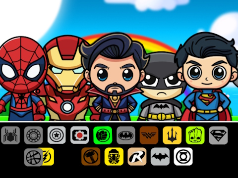 Sprunki Superhero เกมออนไลน์