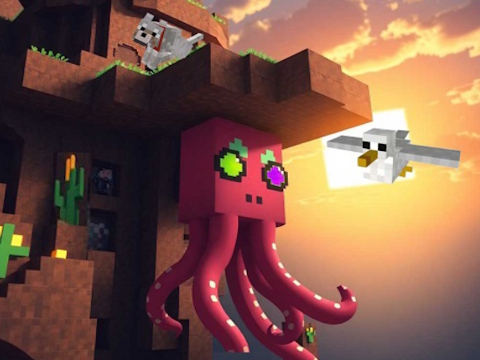Minecraft Squid Anomaly เกมออนไลน์