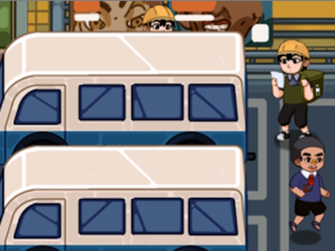 Mart Puzzle Bus Jam เกมออนไลน์