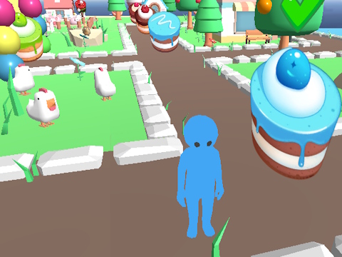Obby เก็บเค้กหวาน ๆ  เกมออนไลน์