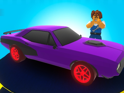 Epic Car Stunt Race Obby เกมออนไลน์