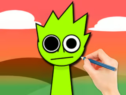 สมุดระบายสี: Sprunki Owakcx  เกมออนไลน์