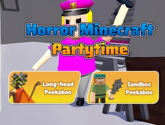 งานปาร์ตี้สยองขวัญ Minecraft  เกมออนไลน์