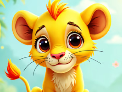 จิ๊กซอว์ปริศนา: ทารก Simba  เกมออนไลน์