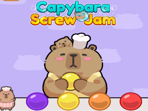 Capybara Screw Smam  เกมออนไลน์