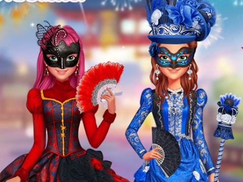Ellie and Friends Venice Carnival เกมออนไลน์
