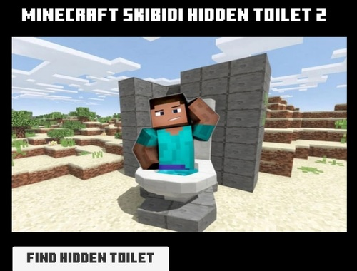 Minicraft Skibidi Hidden Toilet 2 เกมออนไลน์