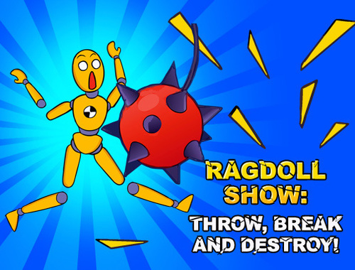 Ragdoll Show: โยนทำลายและทำลาย!  เกมออนไลน์